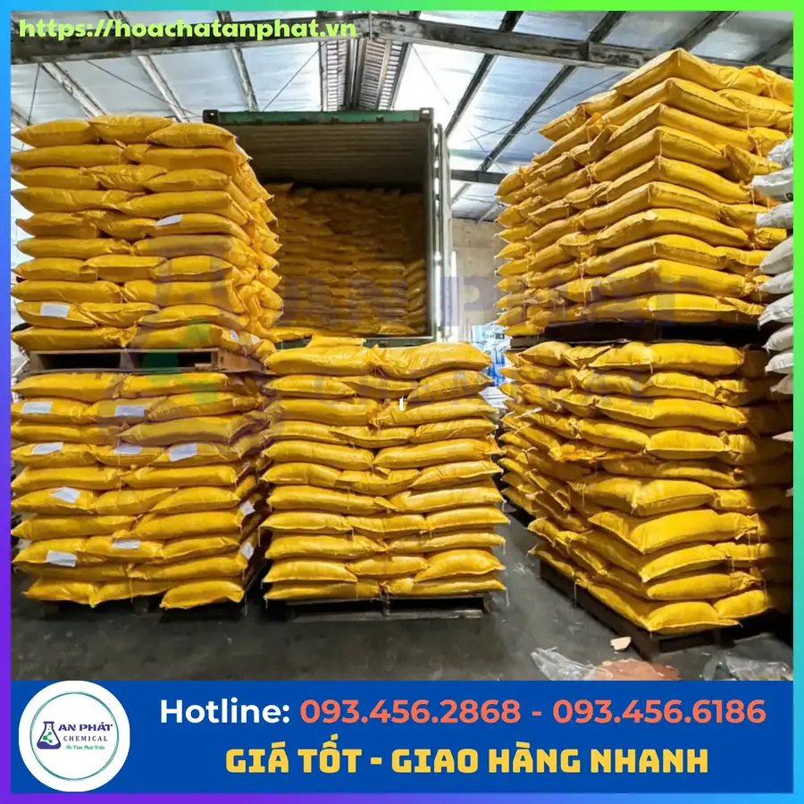 PAC ( Phèn nhôm)  31%, Trung Quốc, Bao 25kg