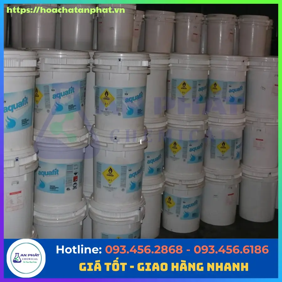 Chlorine Aquafit Ấn Độ 70% Chính Hãng | Hóa Chất An Phát