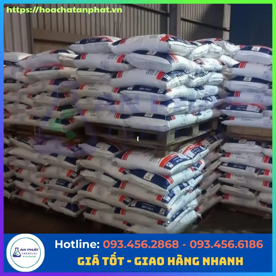 Refined Salt ( TRS) NaCl 99.9%, Thái Lan, 50kg/bao