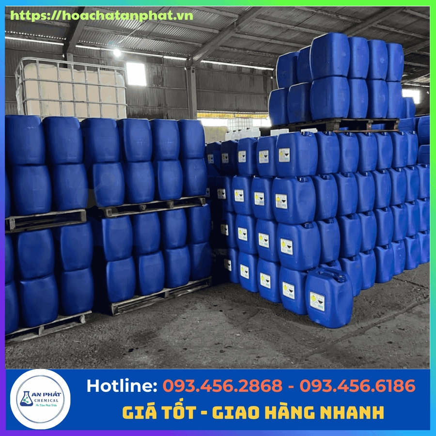 Hydrochloric Acid HCl 35%, Việt Nam, Can 30 kg | An Phát Chemical