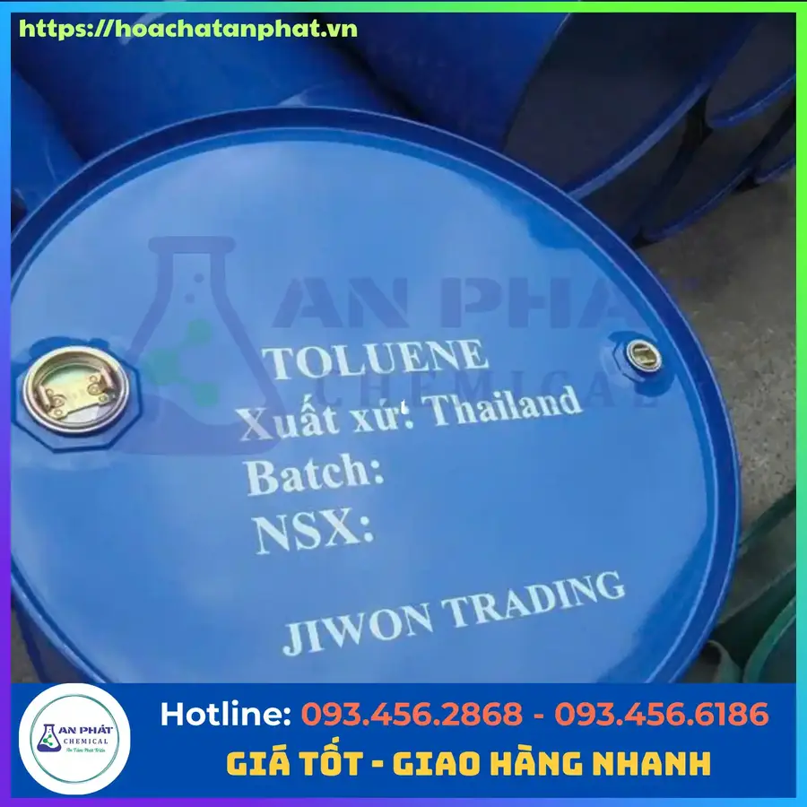 Toluene C7H8 99%, Thái Lan, Phuy 179kg