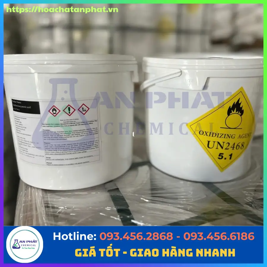 TCCA viên 2g C3Cl3N3O3 90%, Trung Quốc, Thùng 5kg