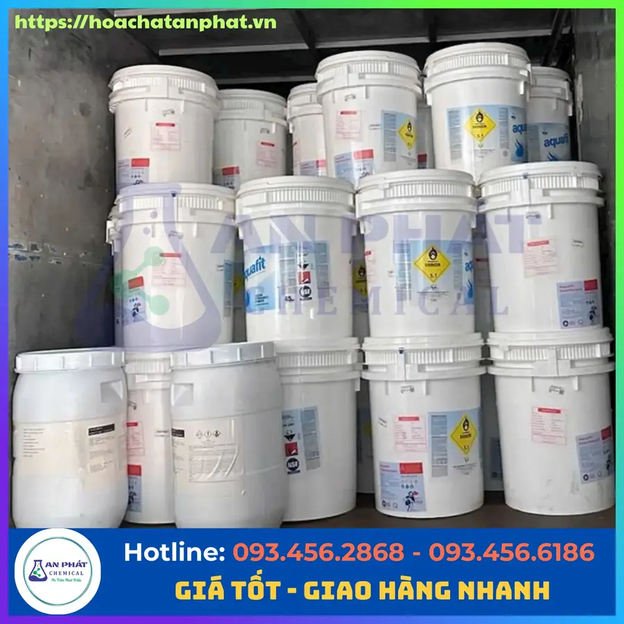 Chlorine Aquafit Ấn Độ 70% Chính Hãng | Hóa Chất An Phát