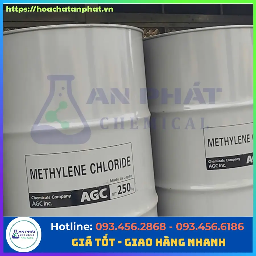 Methylene Chloride ( MC) CH2Cl2 99%, Nhật, Phuy 250kg