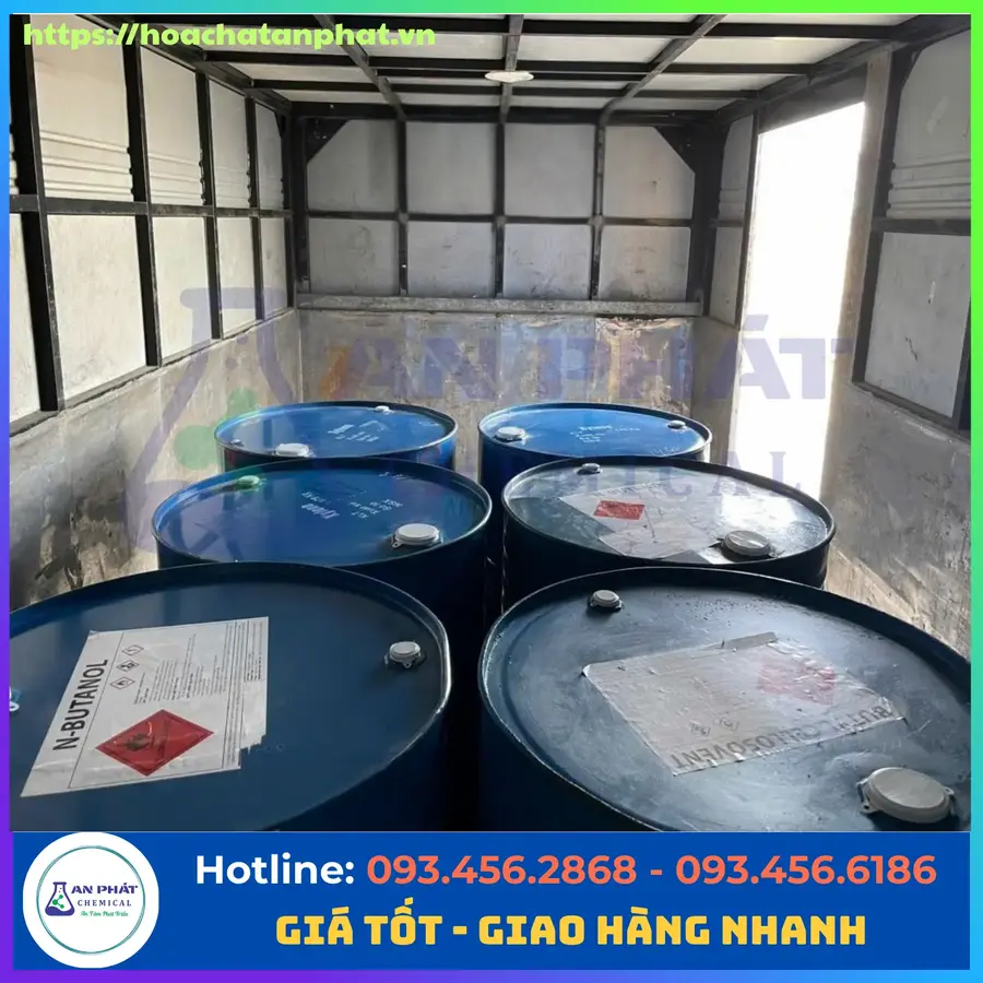 n-Butanol C4H9OH 99.5%, Trung Quốc, 165kg/phuy