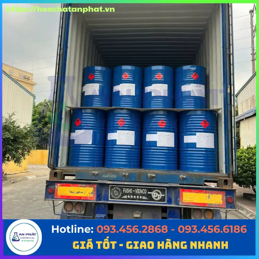 Methyl Ethyl Ketone ( MEK) C4H8O 99%, Nhật, Phuy 165kg