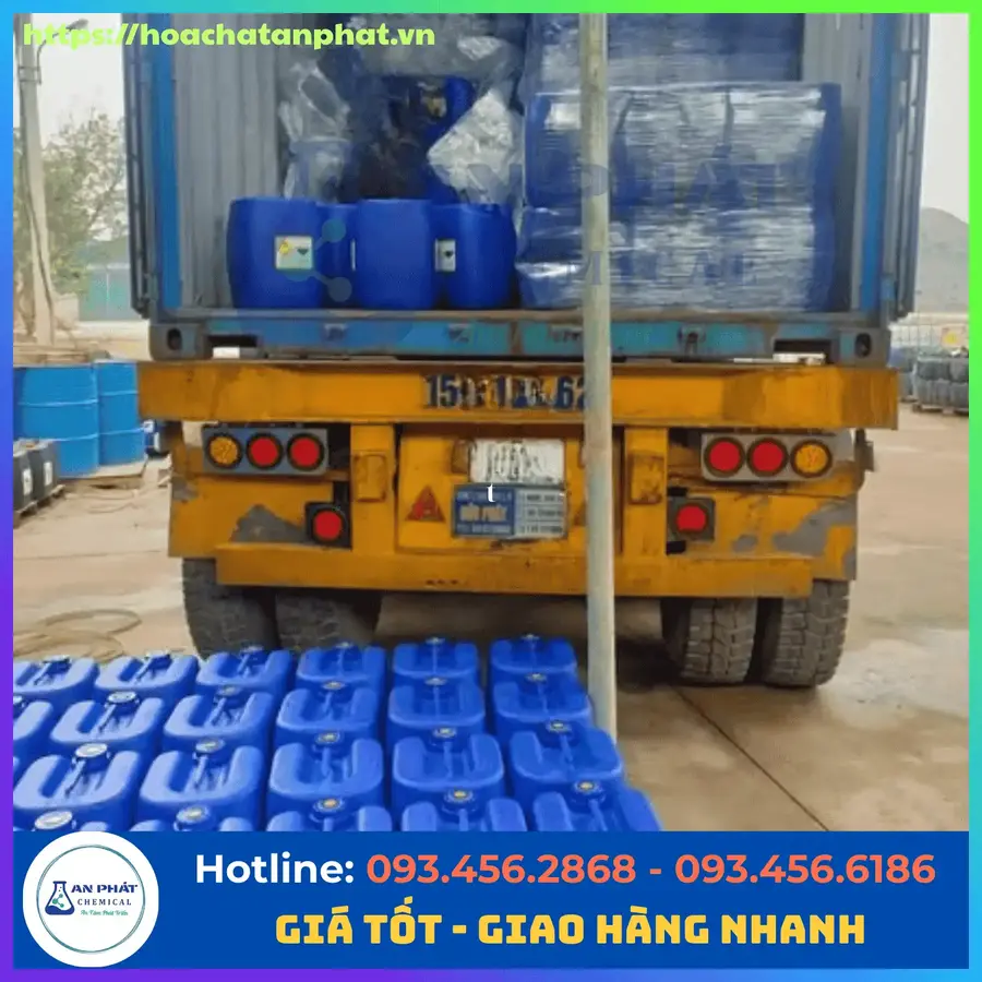 Hydrogen Peroxide ( Oxy Già) H2O2 50%, Hàn Quốc, Can 30kg