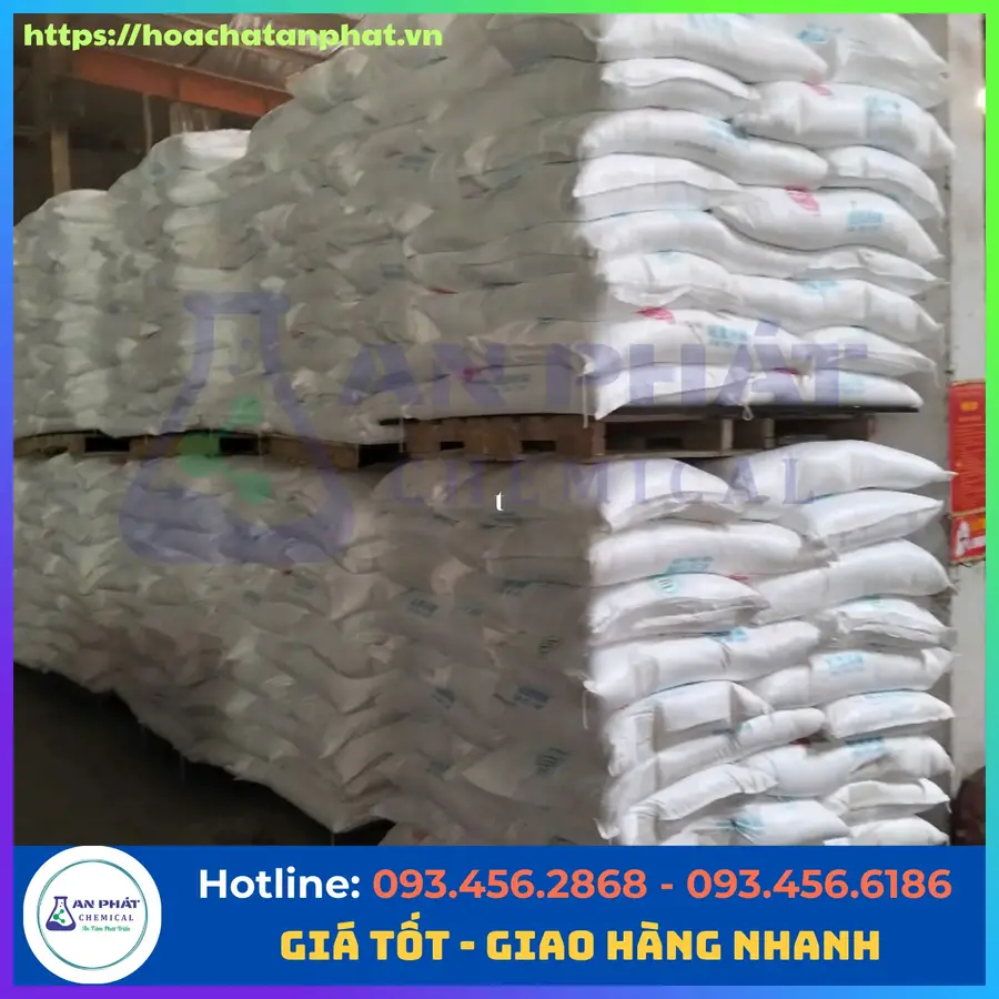 Sodium Carbonate Na2CO3 99%, Trung Quốc, Bao 40 kg