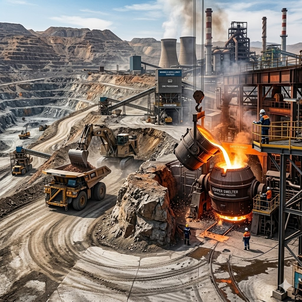 Hóa chất ngành khai khoáng & luyện kim