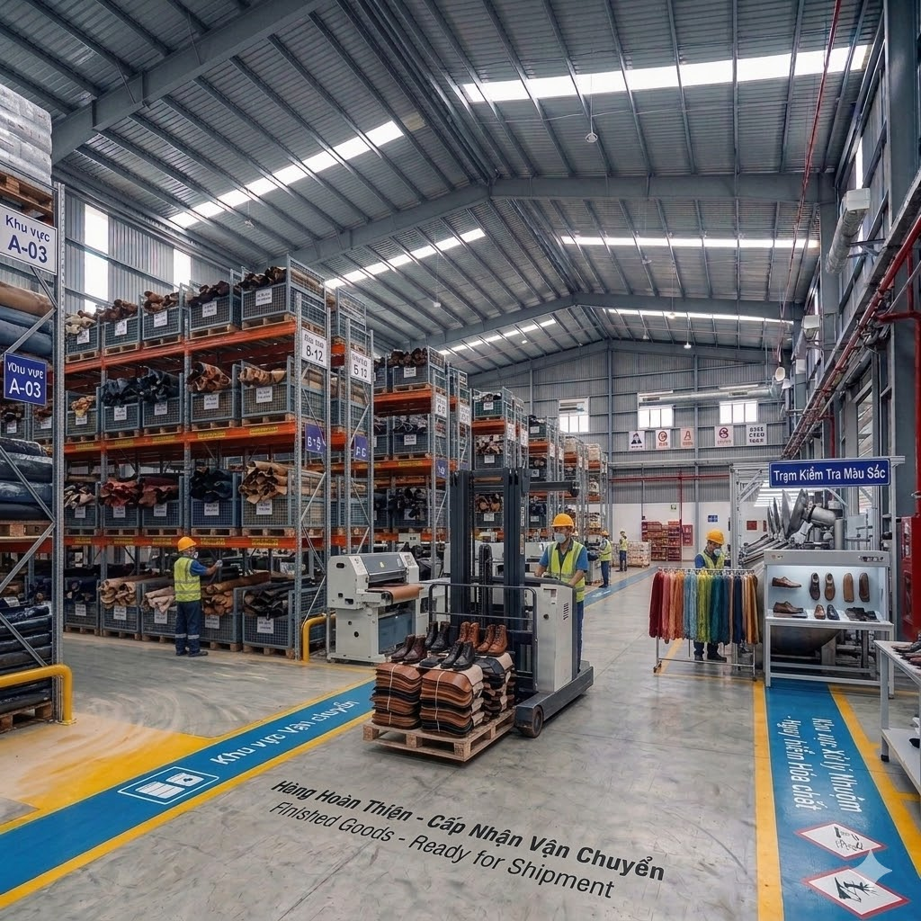 Hóa chất ngành da giầy