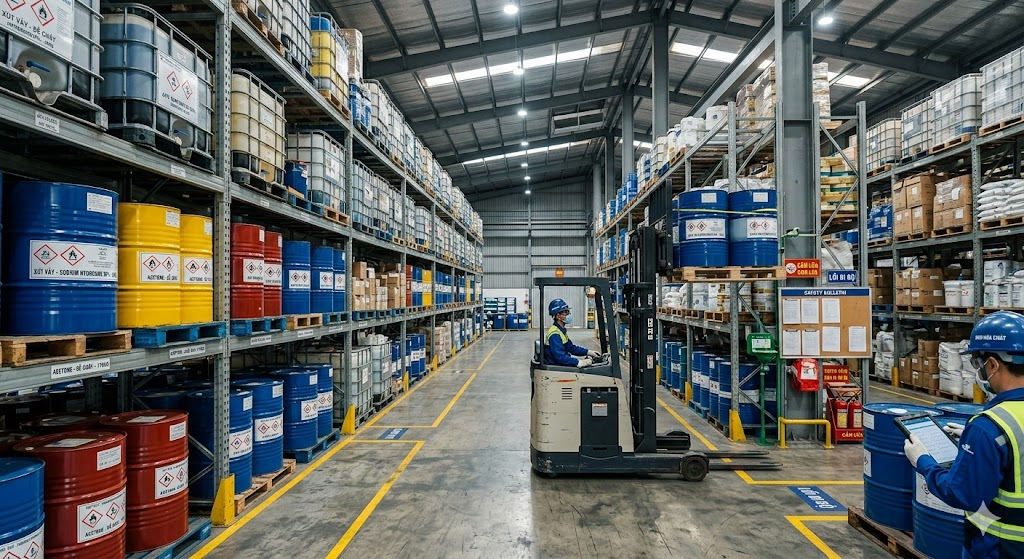 Bán hóa chất công nghiệp tại Hải Phòng: Hàng sẵn kho - Giao hàng 24h