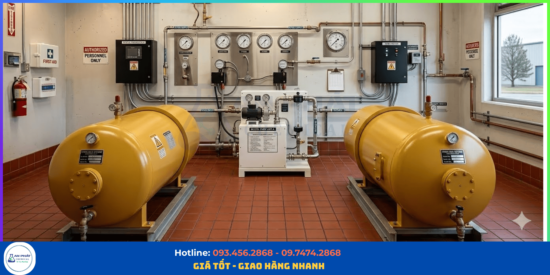 Lắp Đặt Hệ Thống Clo Lỏng ( Khí Clo hóa lỏng) Tại Thái Bình: Giải Pháp Tối Ưu Cho Công Nghiệp Và Thủy Sản