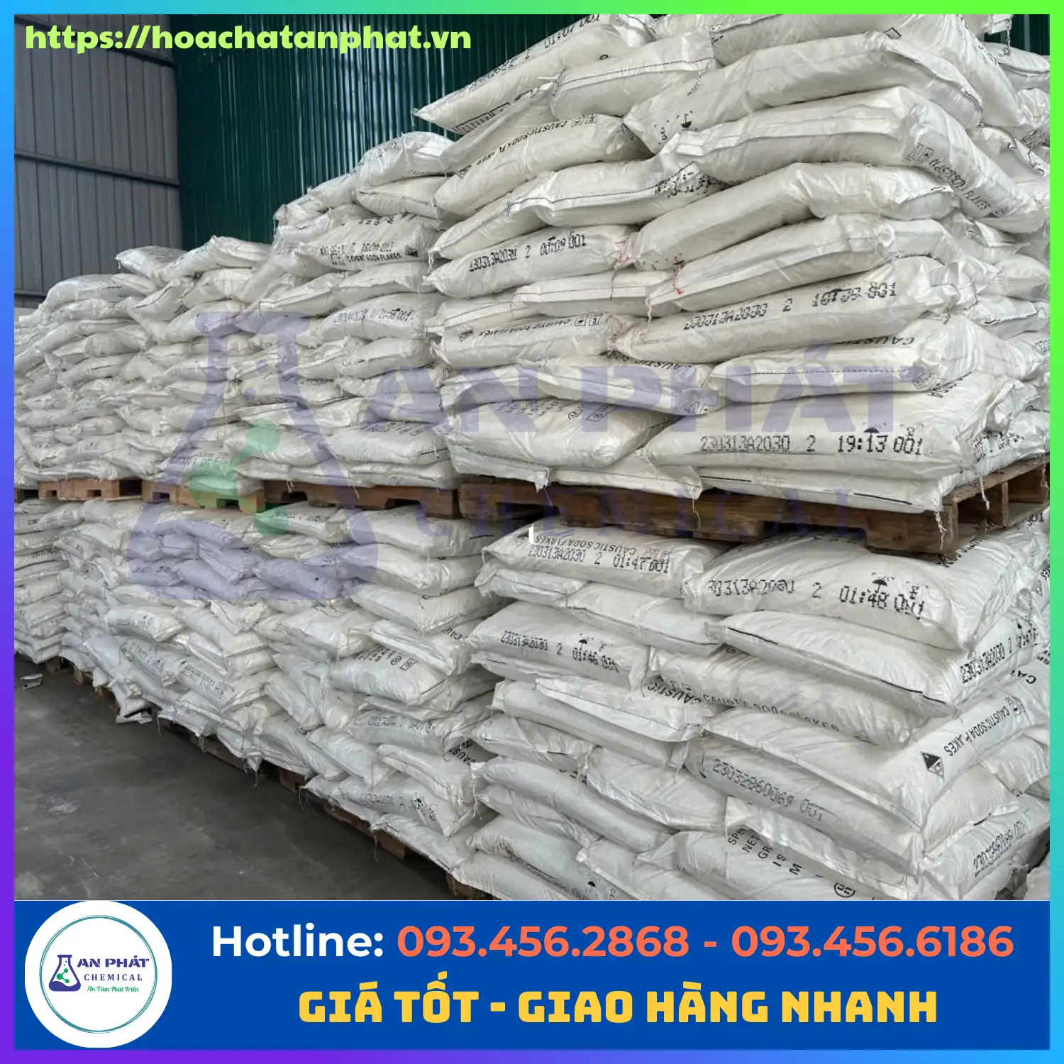 Xút Vảy NaOH 99% Trung Quốc Tại Hải Phòng | An Phát Chemical